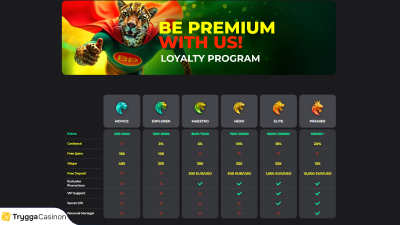 bet primeiro casinos vip-program