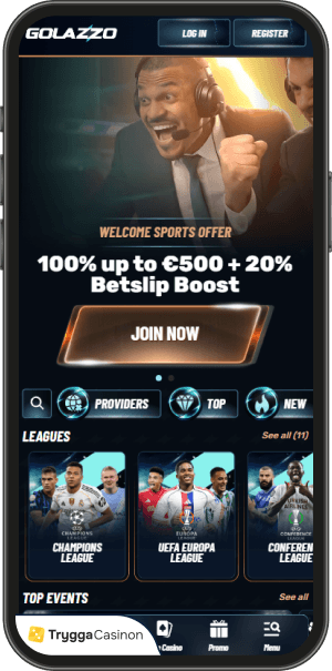 golazzo casino – spel i lobbyn