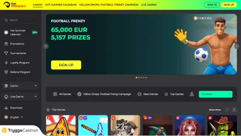lobbyn på bet primeiro casino