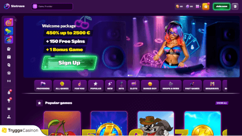 lobbyn på slotrave casino