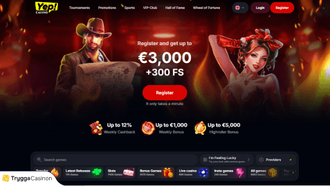 lobbyn på yep casino