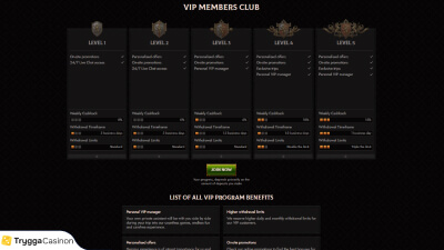 crusado casinos vip-program