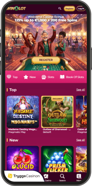 winolot casino – spel i lobbyn